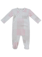 Patchwork Footie - Pink by KIPP™ Collection