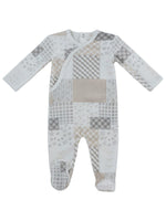 Patchwork Footie - Stone by KIPP™ Collection