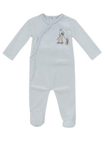 Meadow Friends Footie - Blue by KIPP™ Collection