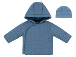 Petit Ours Padded Jacket & Hat - Blue by KIPP™ Collection