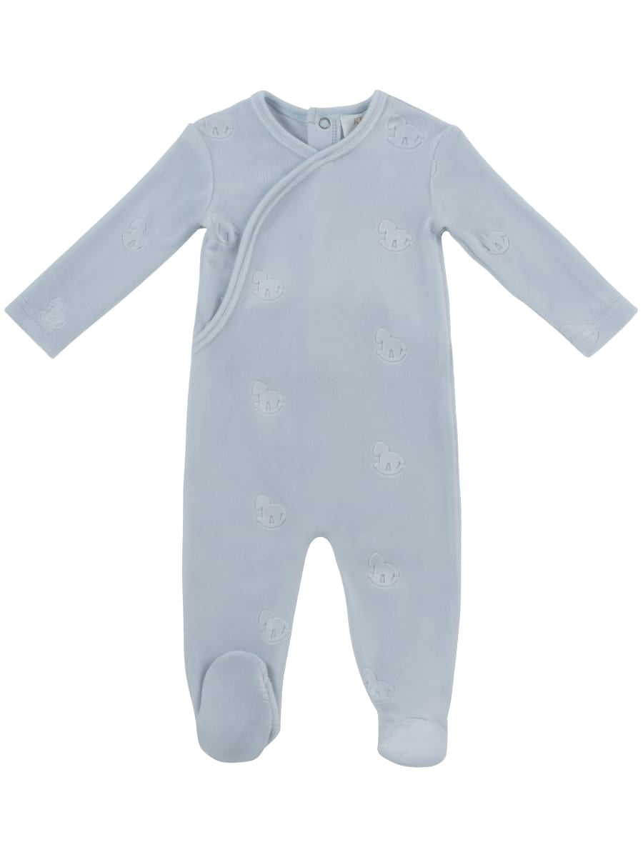 Whinny Wrap Footie - Blue by KIPP™ Collection