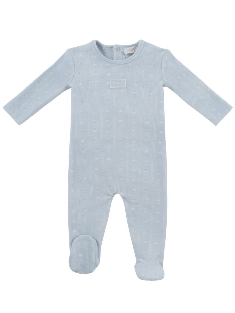 Bebe Pointelle Footie - Blue by KIPP™ Collection