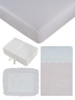 Ciel Enfant Mini 4PC Crib Set - Pink by KIPP™ Collection