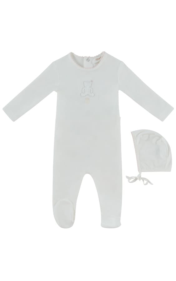 Fur Ever Yours Footie & Hat Set - Pink by KIPP™ Collection