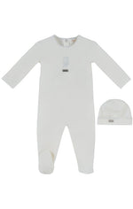 Atelier Bunny Footie & Hat Set - Blue by KIPP™ Collection