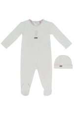 Atelier Bunny Footie & Hat Set - Pink by KIPP™ Collection