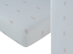 Atelier Cable Fitted Bassinet Sheet - Pink by KIPP™ Collection