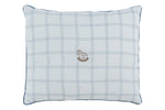 Whinny Plaid Throw Pillow - Blue by KIPP™ Collection
