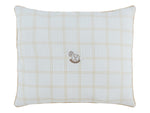 Whinny Plaid Throw Pillow - Stone by KIPP™ Collection