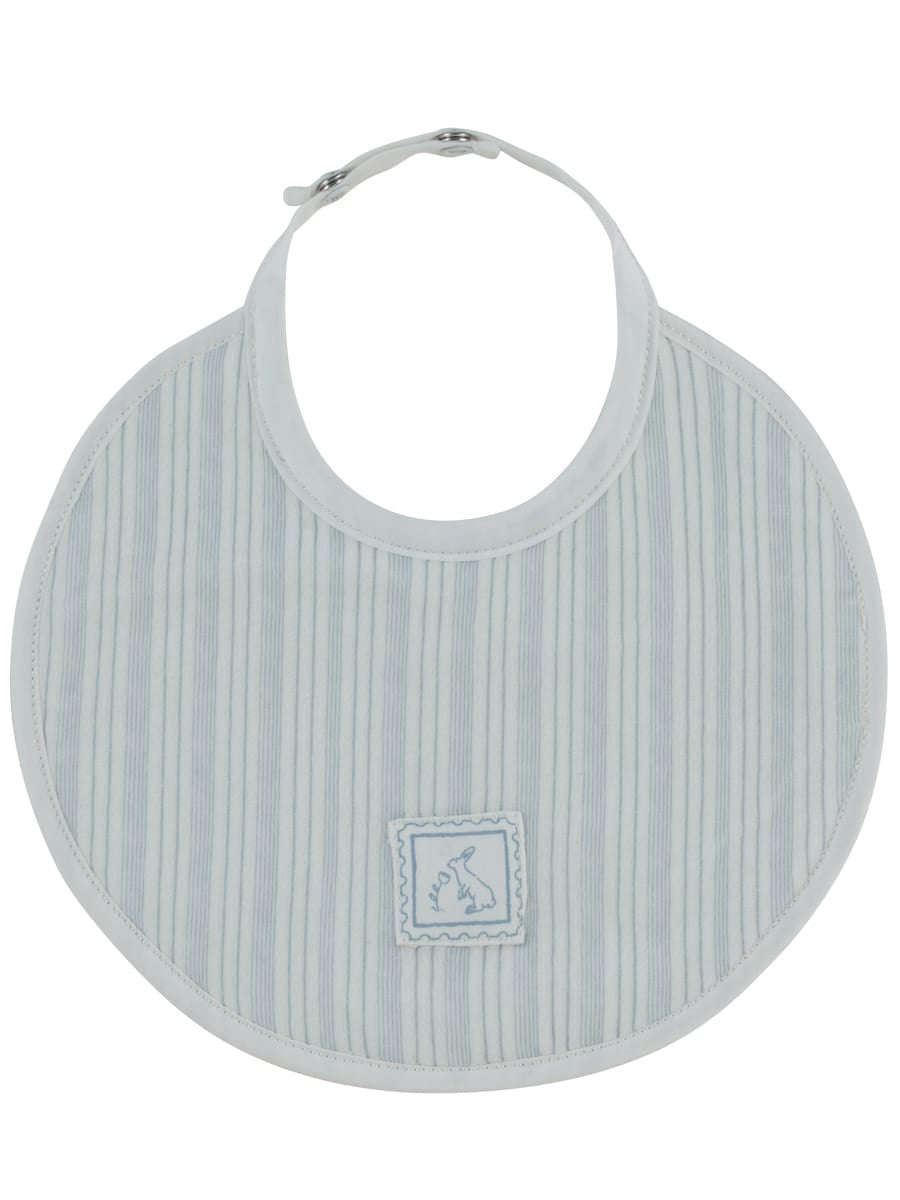 Stripe Stamp Bib - Blue by KIPP™ Collection