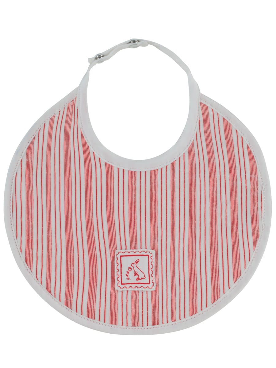 Stripe Stamp Bib - Red by KIPP™ Collection