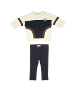 Aiden Sweat Set - Espresso by Crew Kids NY (view 1 of 4)