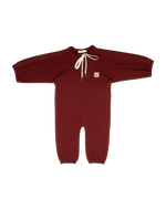 Lia Jumpsuit - Merlot by Crew Kids NY