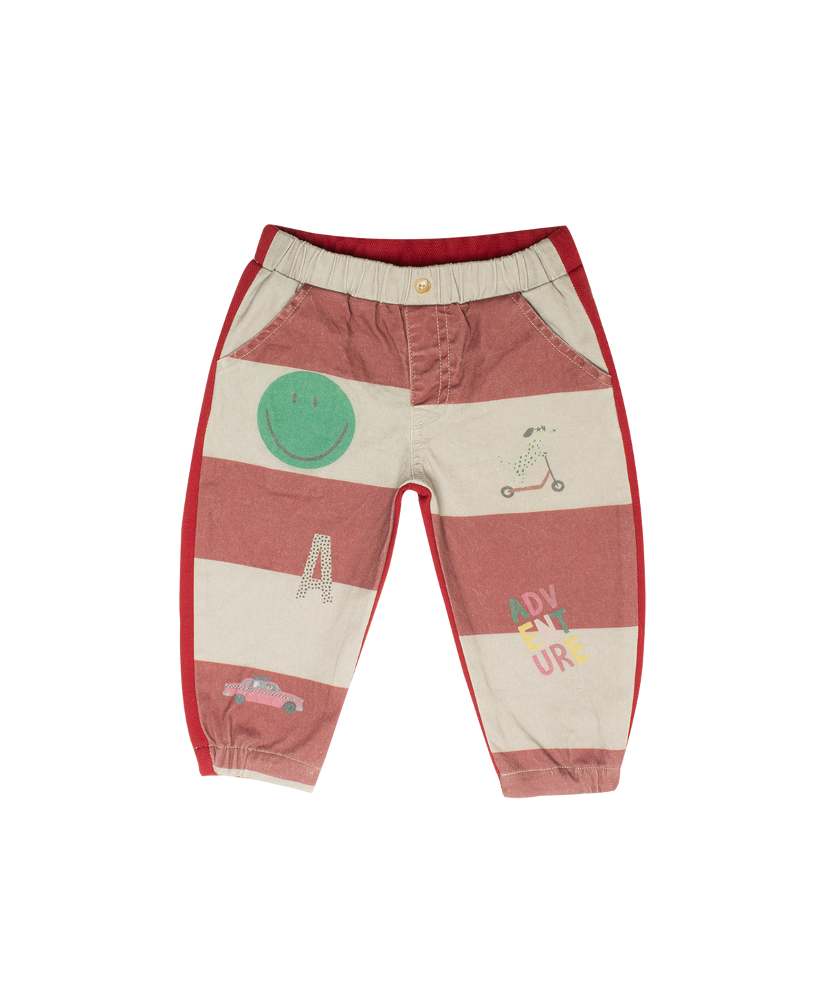 Rowan Barrel Pants - Red by Crew Kids NY