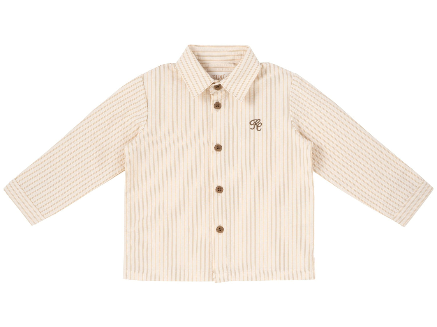 Sol Stripe Shirt - Mustard