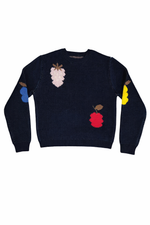 Nina Knit Sweater - Navy by Crew Kids NY (view 1 of 5)