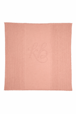 KB Pointelle Knit Blanket - Peach by KIPP™ Collection