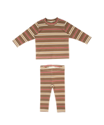 Ella Stripe Set - Tan by Crew Kids NY (view 1 of 4)