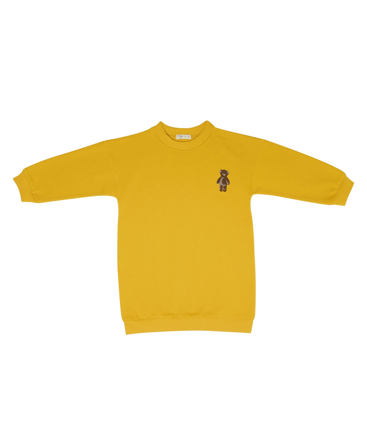 Gracie Sweatdress - Mustard by Crew Kids NY