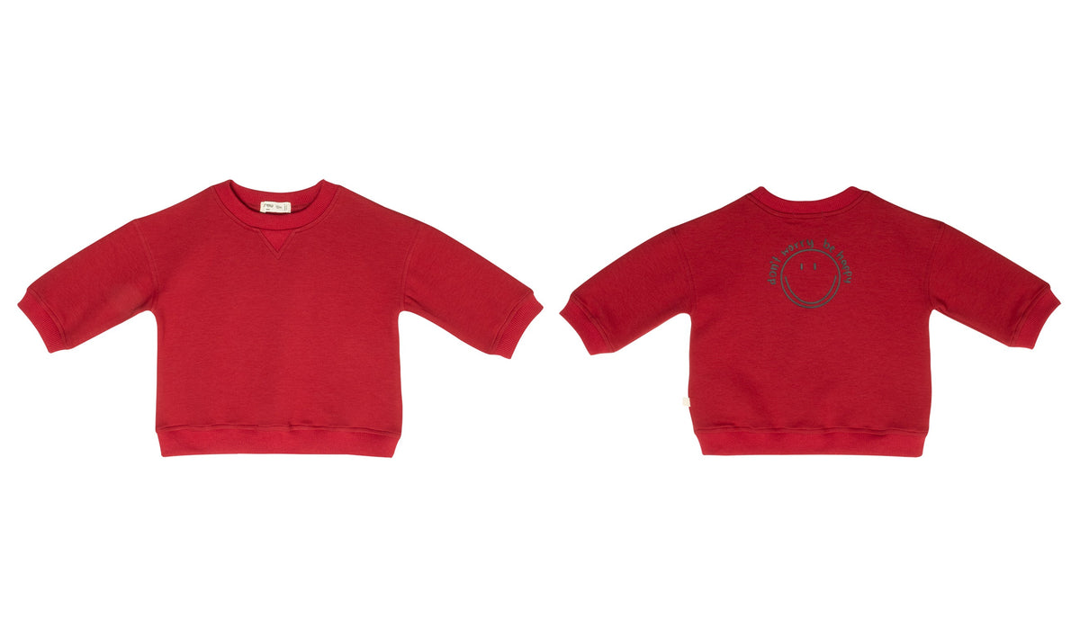Rowan Sweatshirt - Red by Crew Kids NY