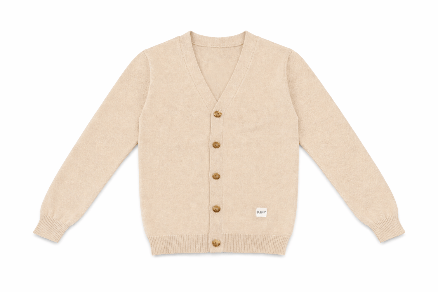 Long Sleeve Knit Sweater - Stone - Cardigan, Outerwear, Top | Everetts Place