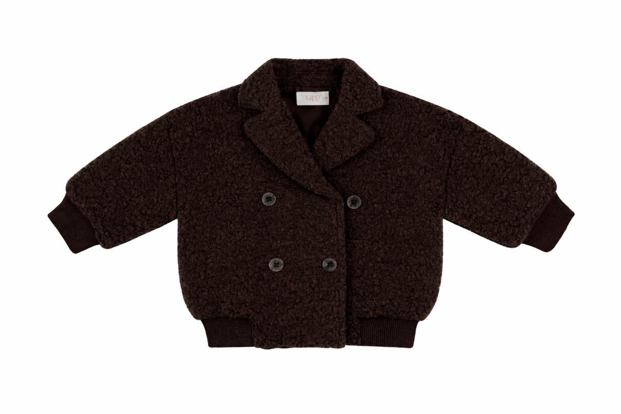 Kenny Sherpa Jacket - Chocolate