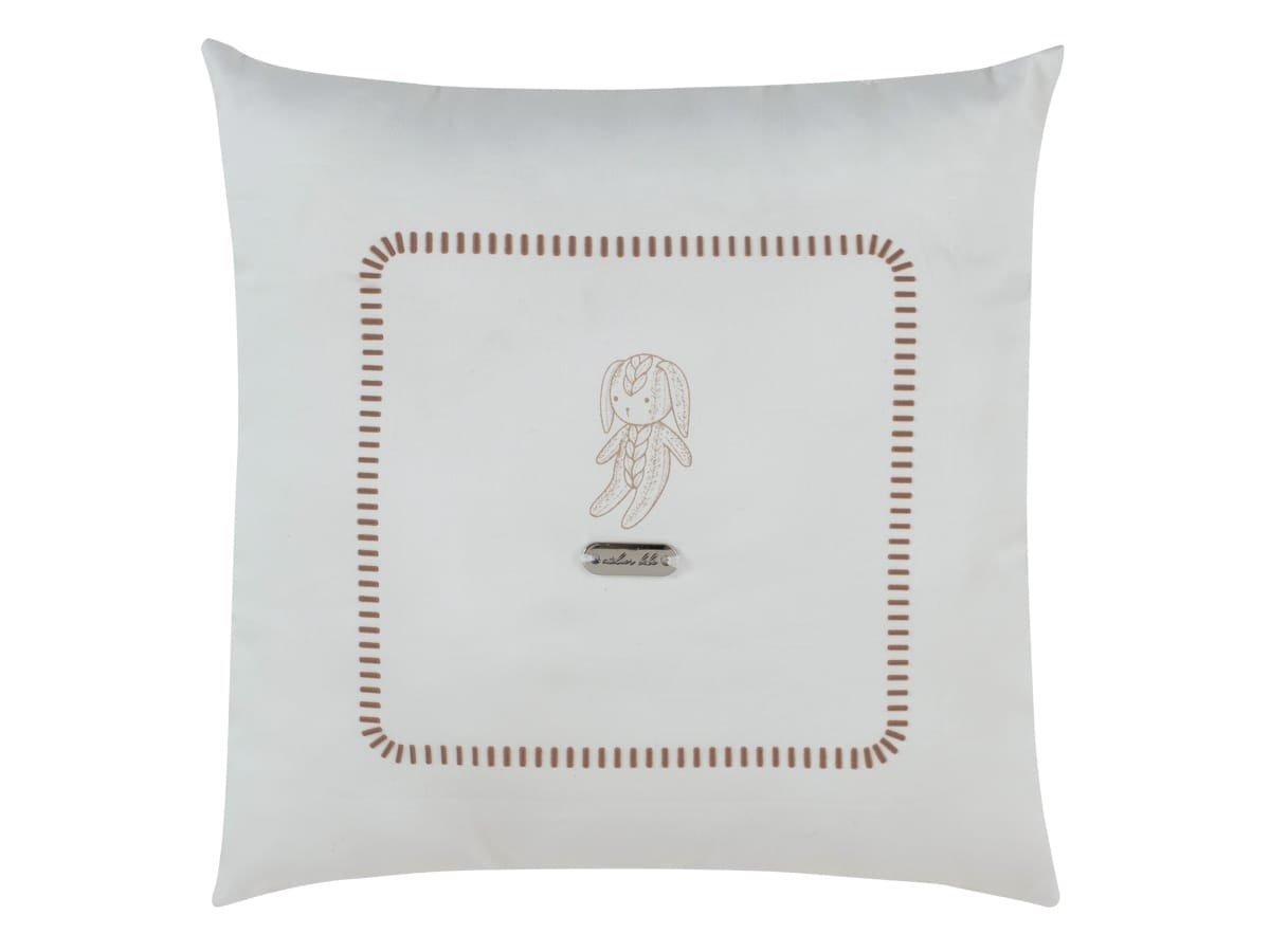 Atelier Cable Throw Pillow - Taupe by KIPP™ Collection