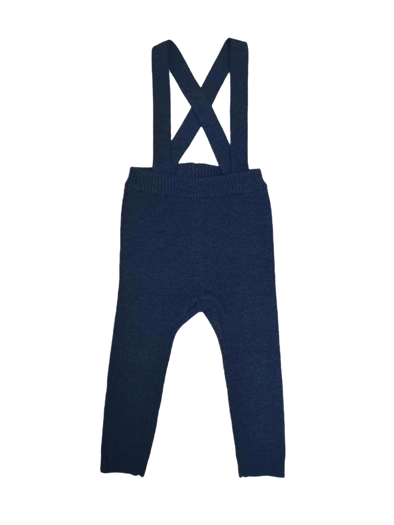 Leslie Knit Overall - Blue