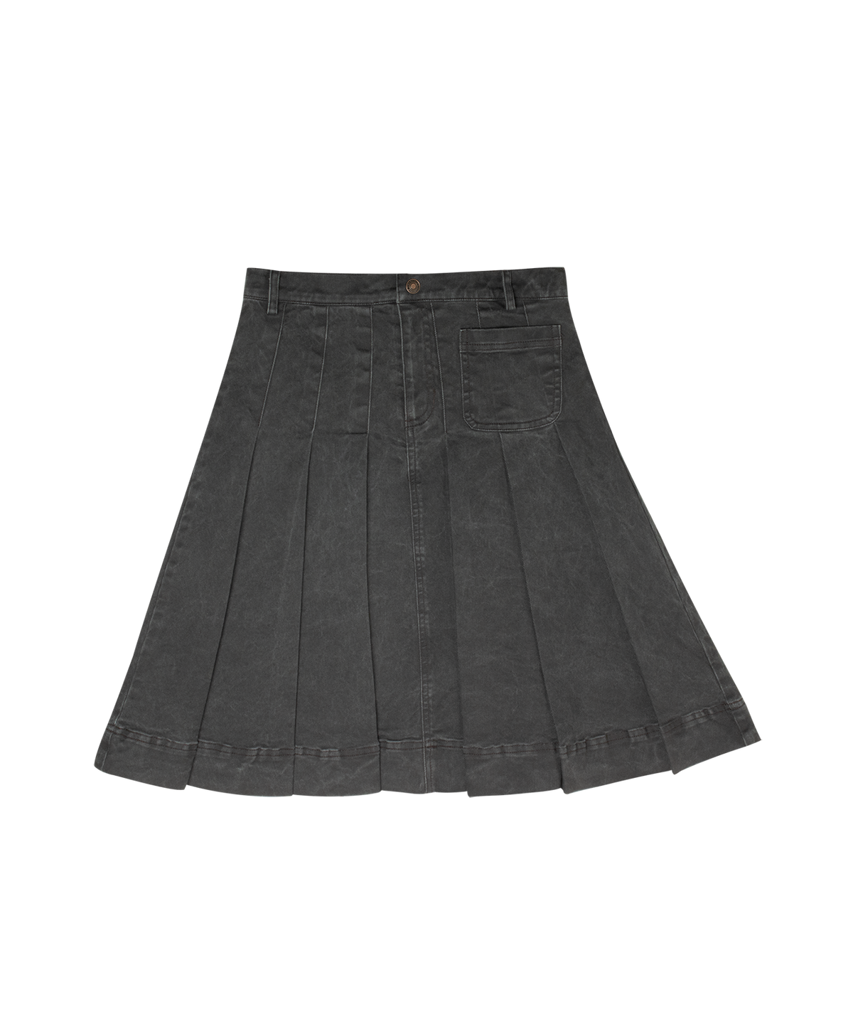 Gracie Denim Skirt - Grey by Crew Kids NY (view 1 of 4)