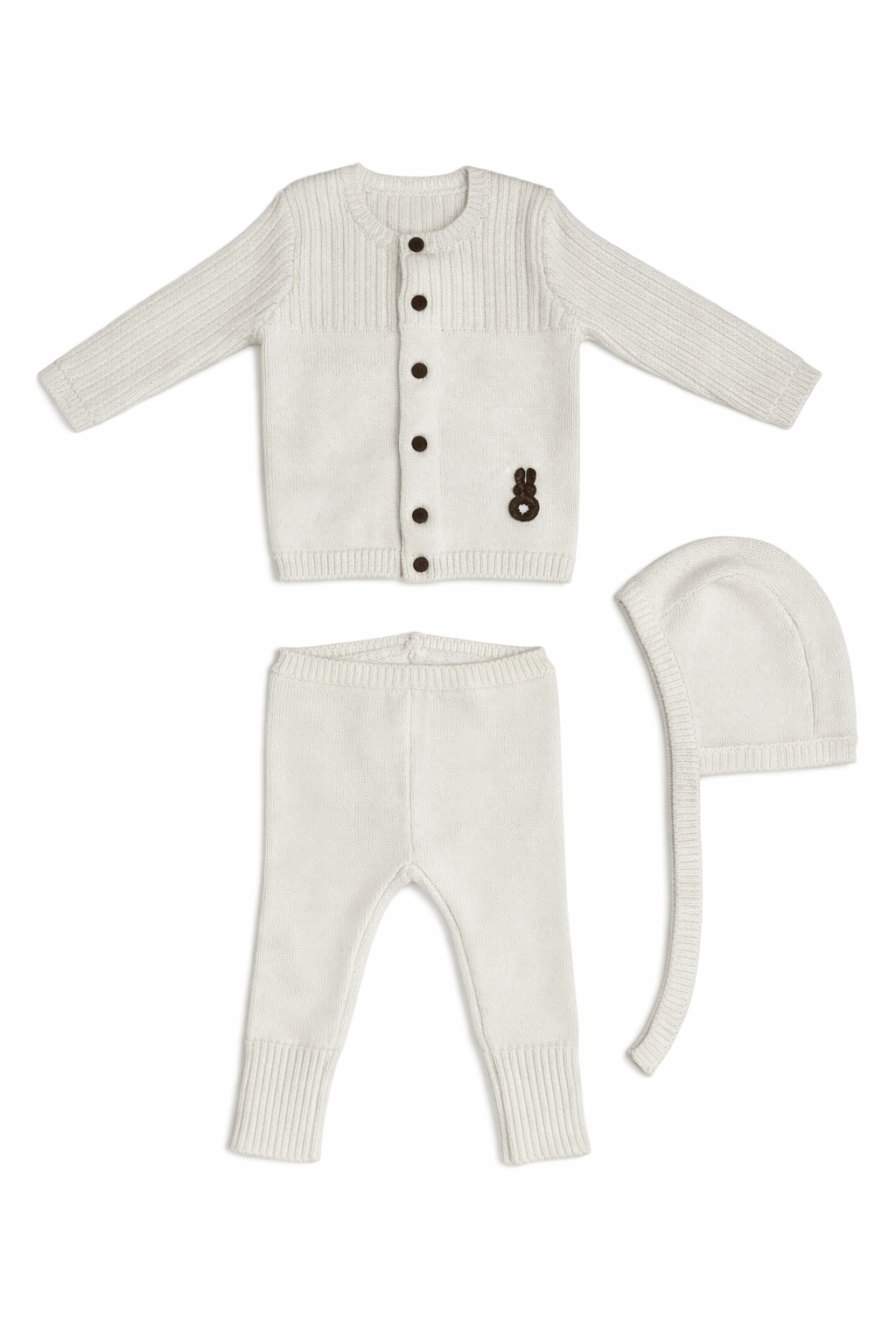 Bunny Knit Set with Hat by KIPP™ Collection