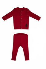 Bunny Knit Set - Red by KIPP™ Collection