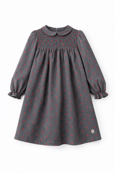 Lyla Dress - Charcoal by Shop Cottier