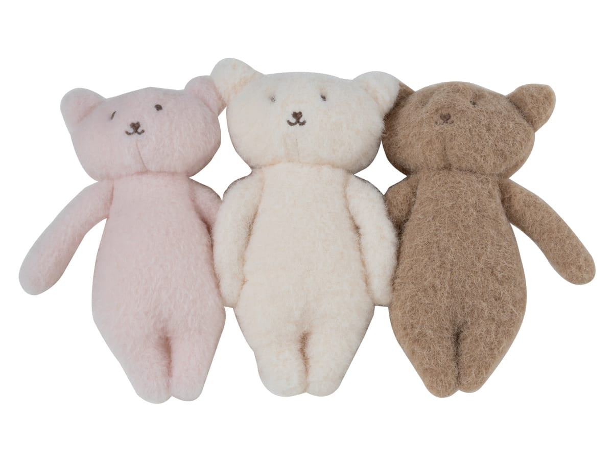 Mon Bebe Teddy Trio - Pink by KIPP™ Collection