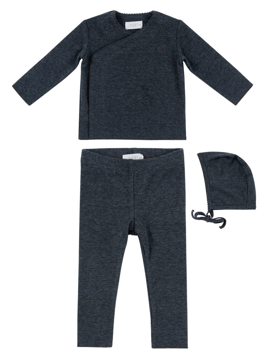 Felt Wrap Set with Hat - Grey by KIPP™ Collection