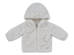 Atelier Cable Fur Jacket - White by KIPP™ Collection