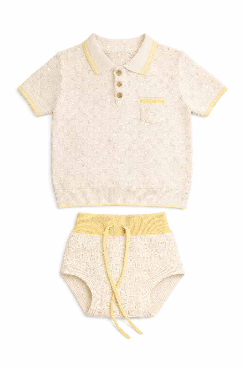 Indigo Knit Set - Butter - Baby & Toddler Clothing, Crop top, Top | Everetts Place