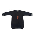 Polo Club Sweatdress - Black by Crew Kids NY