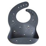 Mushie Silicone Baby Bib with Adjustable Neck Strap and Front Pocket for Easy Cleaning - Baby & Toddler > Nursing & Feeding > Bibs Silicone Bib