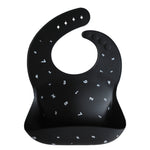 Mushie Silicone Baby Bib with Adjustable Neck Strap and Front Pocket for Easy Cleaning - Baby & Toddler > Nursing & Feeding > Bibs Silicone Bib