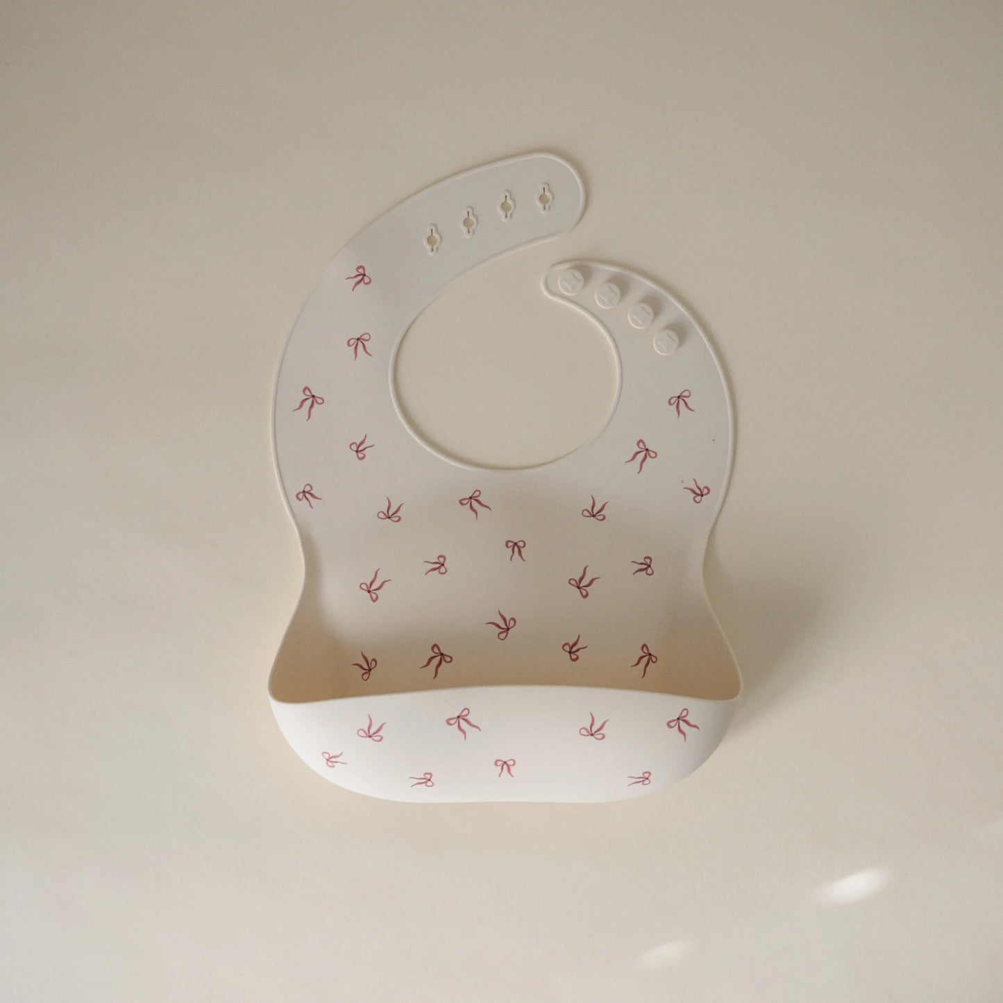 Silicone Baby Bib with Adjustable Neck Strap and Front Pocket for Easy Cleaning Mushie Everetts Place: Online Boutique