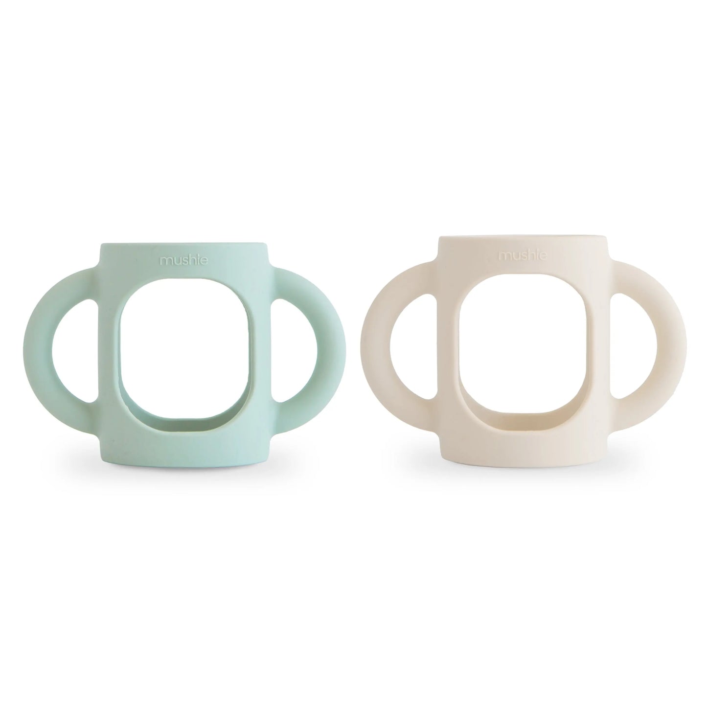 Silicone Bottle Handles for Baby Bottles Comfortable Grip Food Grade Silicone Mushie Everetts Place: Online Boutique 12.99