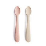 Mushie Silicone Feeding Spoons for Babies Soft Flexible Tip Safe and Comfortable Mealtime Essentials - Baby & Toddler > Nursing & Feeding > Feeding Essentials > Feeding Spoons silicone tableware