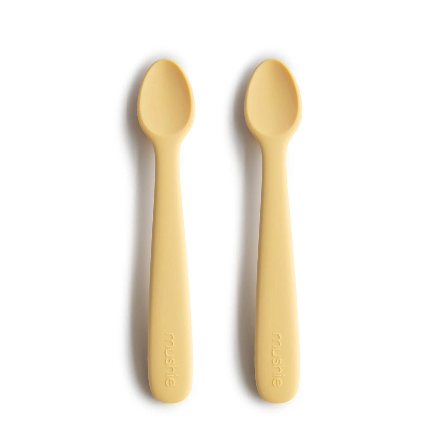 Silicone Feeding Spoons for Babies Soft Flexible Tip Safe and Comfortable Mealtime Essentials Mushie Everetts Place: Online Boutique 12.99