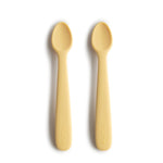 Mushie Silicone Feeding Spoons for Babies Soft Flexible Tip Safe and Comfortable Mealtime Essentials - Baby & Toddler > Nursing & Feeding > Feeding Essentials > Feeding Spoons silicone tableware