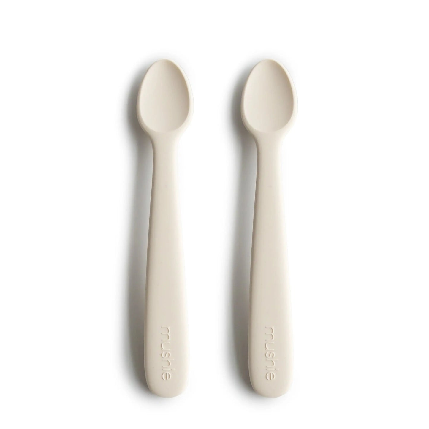 Silicone Feeding Spoons for Babies Soft Flexible Tip Safe and Comfortable Mealtime Essentials Mushie Everetts Place: Online Boutique 12.99