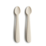 Mushie Silicone Feeding Spoons for Babies Soft Flexible Tip Safe and Comfortable Mealtime Essentials - Baby & Toddler > Nursing & Feeding > Feeding Essentials > Feeding Spoons silicone tableware