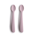 Mushie Silicone Feeding Spoons for Babies Soft Flexible Tip Safe and Comfortable Mealtime Essentials - Baby & Toddler > Nursing & Feeding > Feeding Essentials > Feeding Spoons silicone tableware