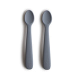 Mushie Silicone Feeding Spoons for Babies Soft Flexible Tip Safe and Comfortable Mealtime Essentials - Baby & Toddler > Nursing & Feeding > Feeding Essentials > Feeding Spoons silicone tableware