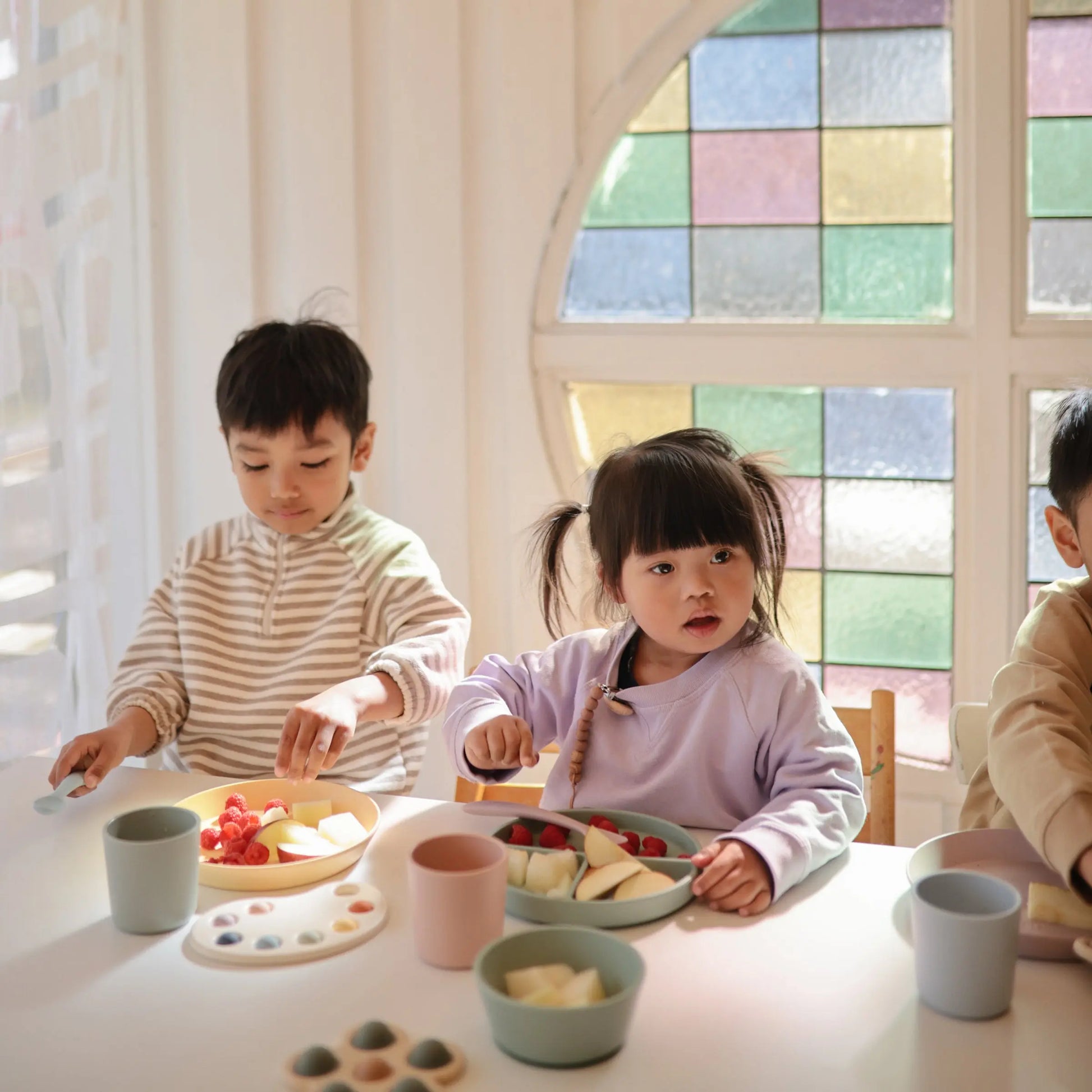 Silicone Feeding Spoons for Babies Soft Flexible Tip Safe and Comfortable Mealtime Essentials Mushie Everetts Place: Online Boutique