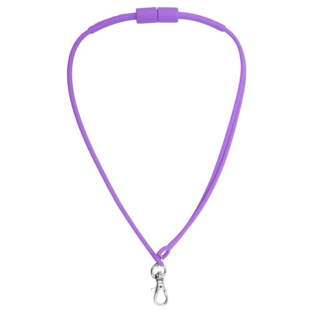 Three Little Tots Silicone Lanyard for Kids – Safety Breakaway Lanyard for Mask and more - 